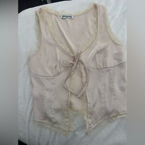 Princess Polly Cream Lace Chemise